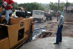 Prefeitura de Andirá reinicia Operação Tapa Buracos